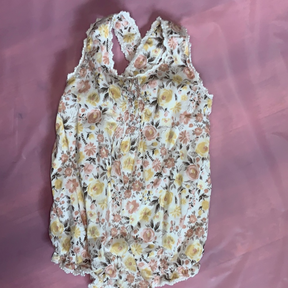 9-12m baby girl romper